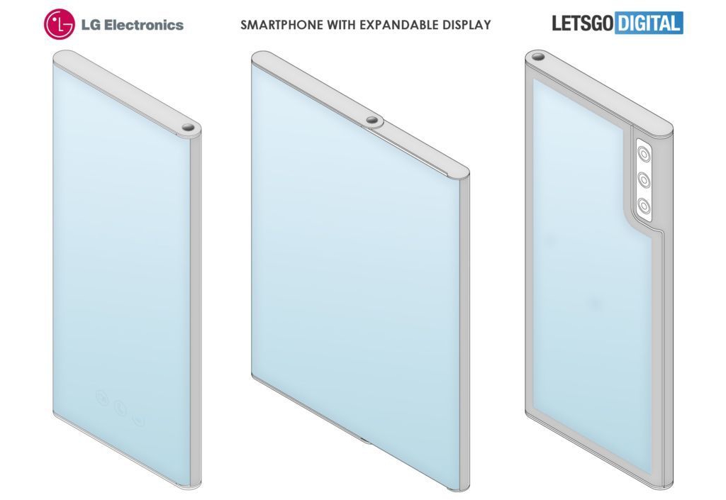 LG全新可滑動屏幕手機計劃專利曝光：前后都有一塊屏幕