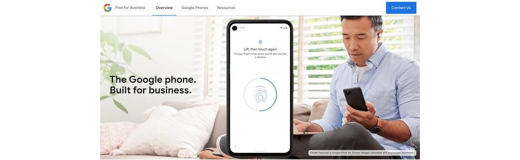 為吸引企業(yè)購買Pixel手機，谷歌上線了個新網(wǎng)站