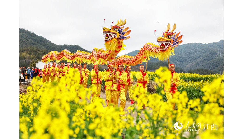 江西全南：舞龍鬧元宵 祈福風(fēng)調(diào)雨順